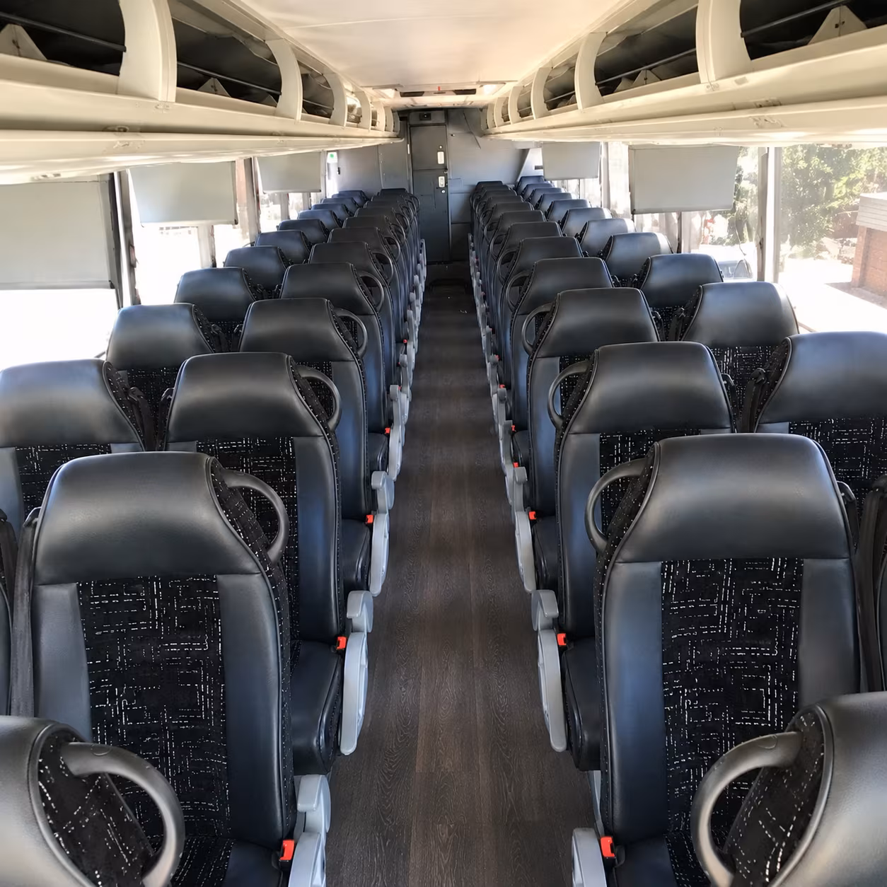 dothan charter bus rental interior
