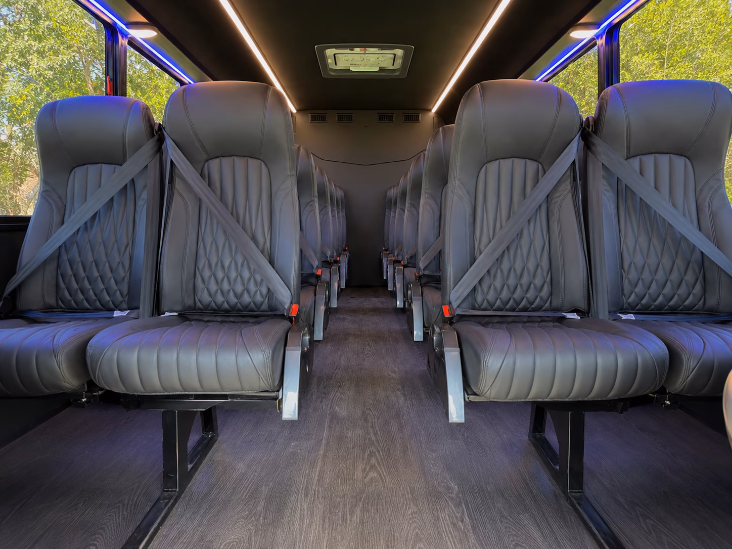 panama city airport transportation onboard seating