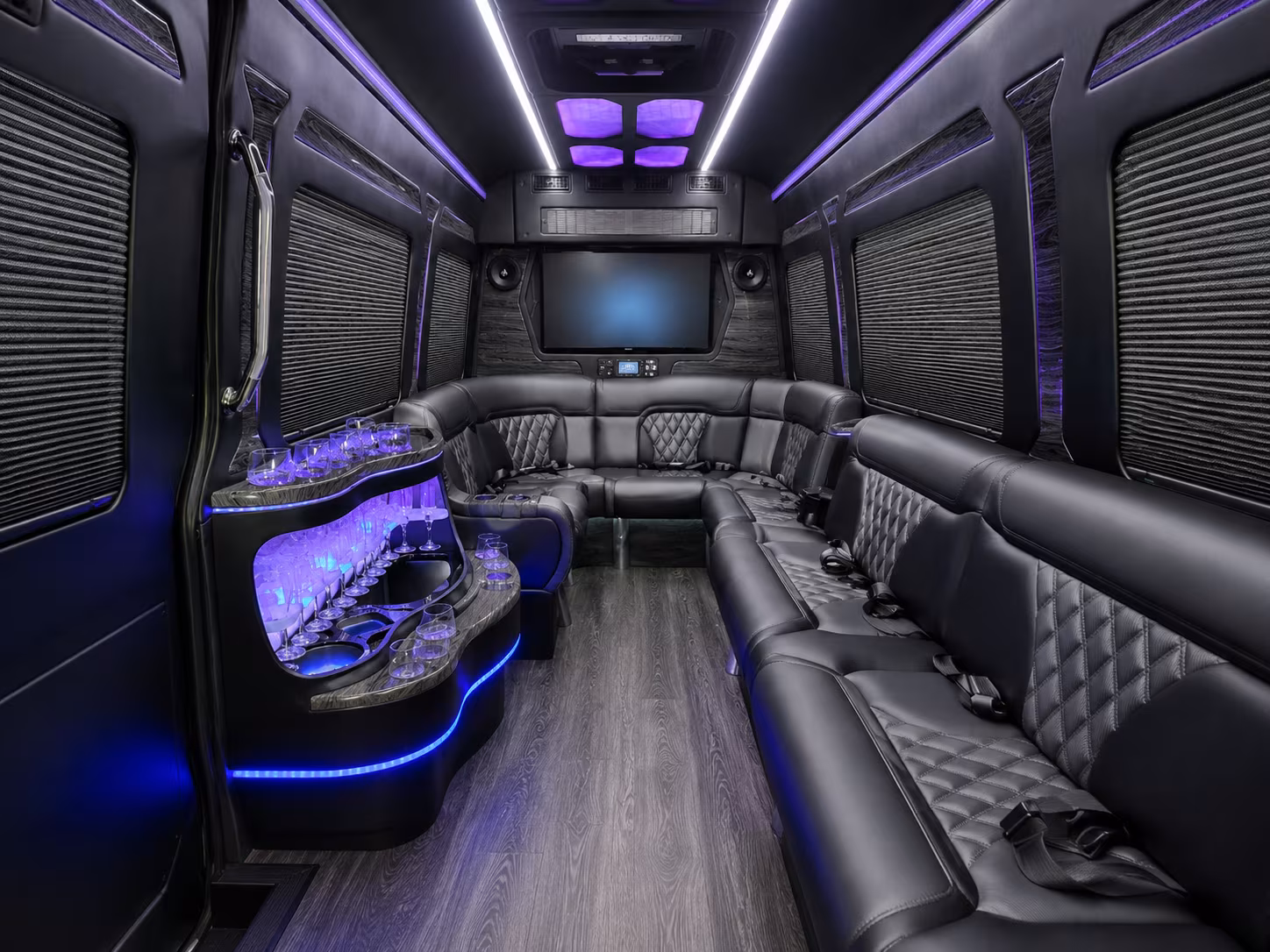 panama city employee transportation onboard seating