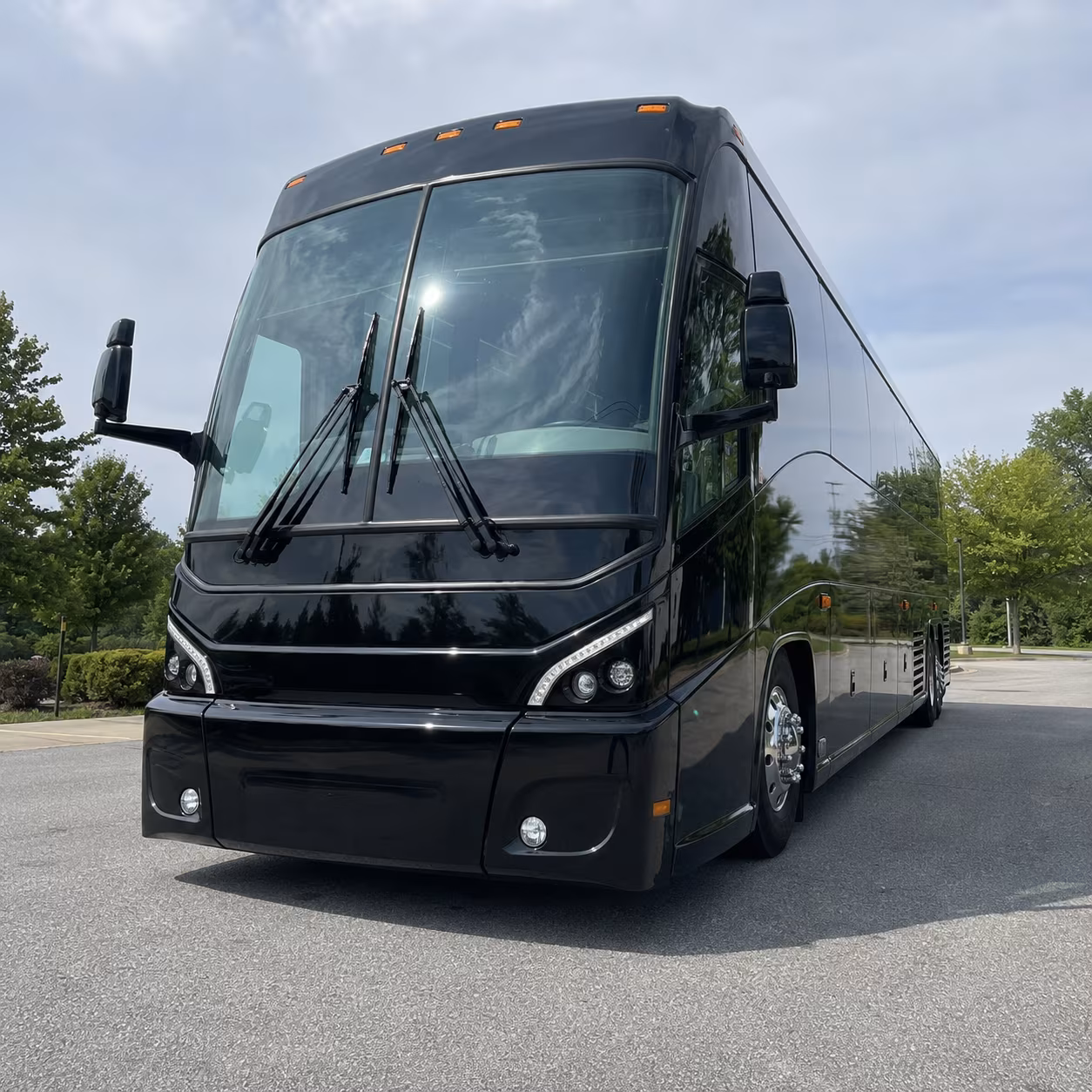 rather than juggling shift schedules and carpool logistics let a bus handle it